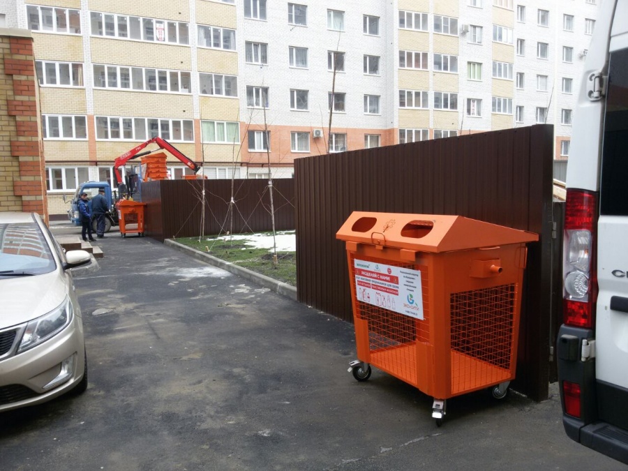 Контейнеры для раздельного сбора мусора устанавливают в Ставрополе